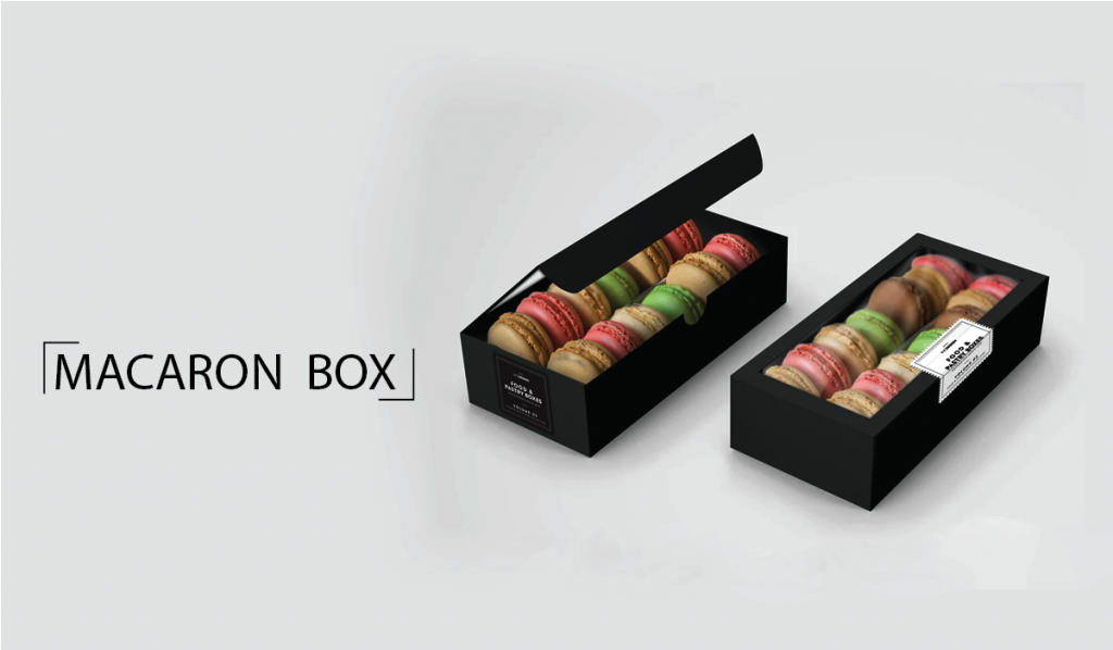 custom macaron boxes 

