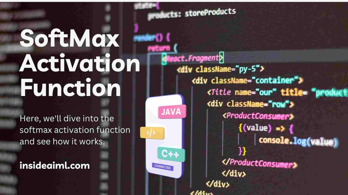 softmax activation function