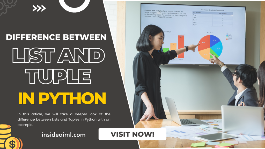 Explain the difference between list and tuple in python using an ...