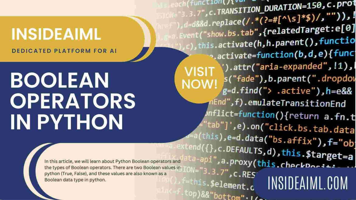 python boolean operators