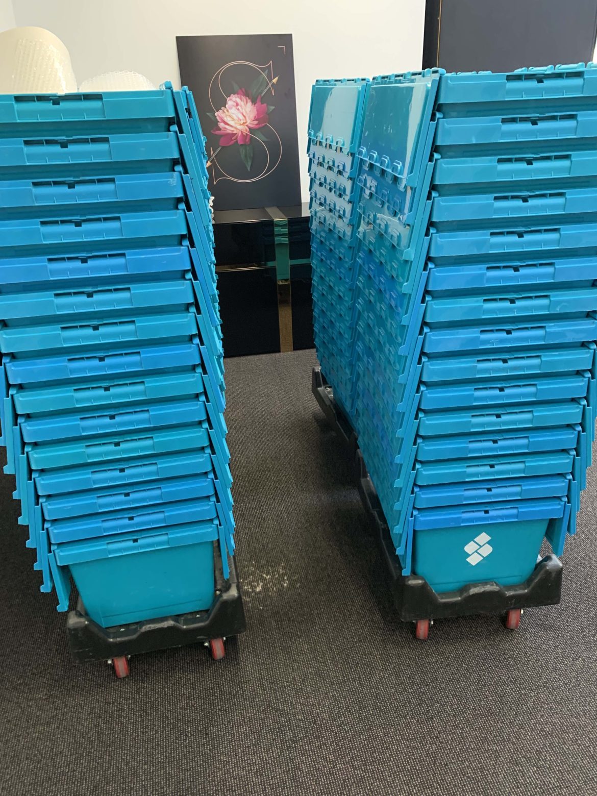 Plastic moving boxes Sydney