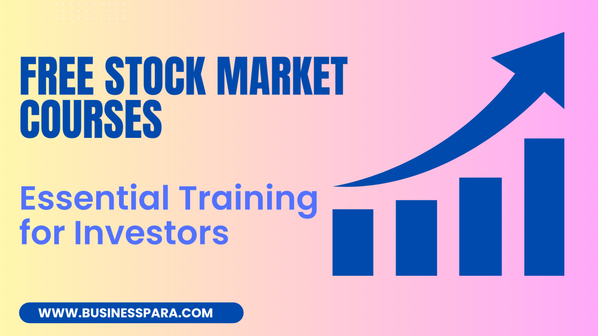 Free Stock Market Courses